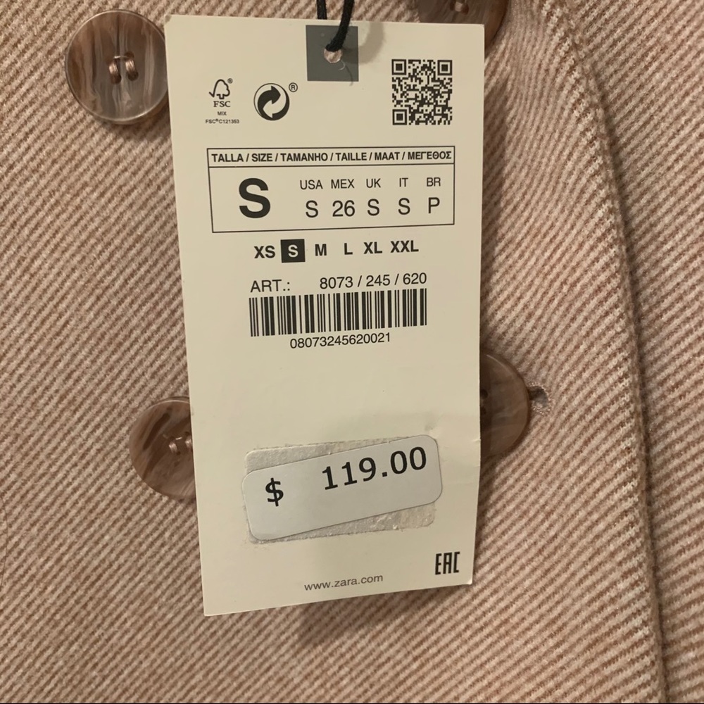 Zara coat - Picture 3 of 6
